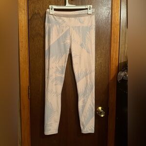 Fabletics Pink and Grey Leggings